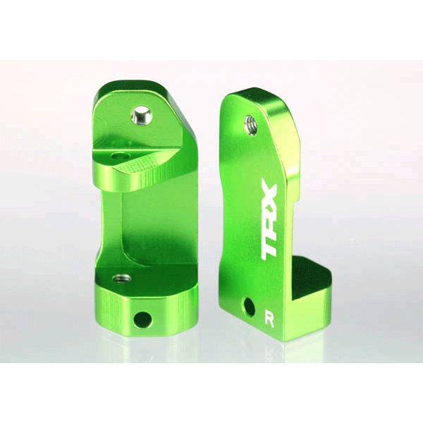 Traxxas L/R Aluminum Caster Blocks (Green)