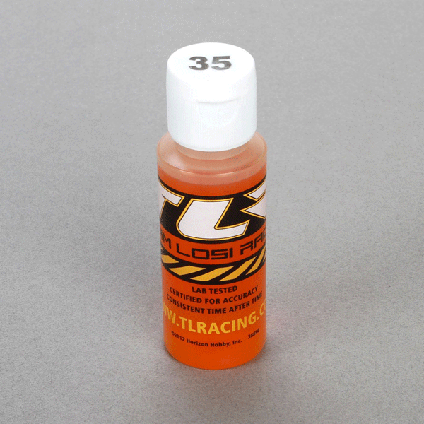 TLR Silicone Shock Oil, 35 wt, 2 oz (TLR74008)