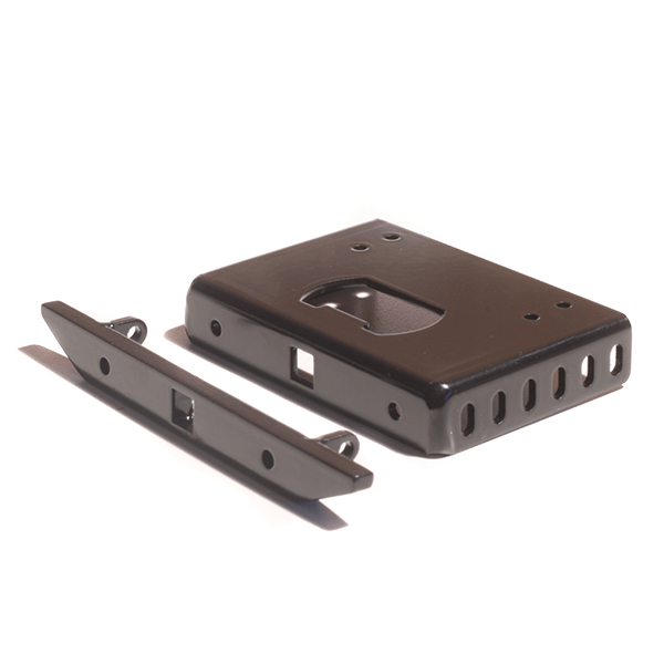 Wertymade SCX10 II 4 Inch Rear Bumper w/Shackle Mounts