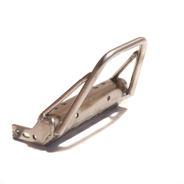 Wertymade MST CFX-W Stainless Stubby Flat Top Bumper