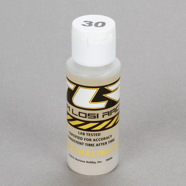 TLR Silicone Shock Oil, 30 wt, 2 oz (TLR74006)