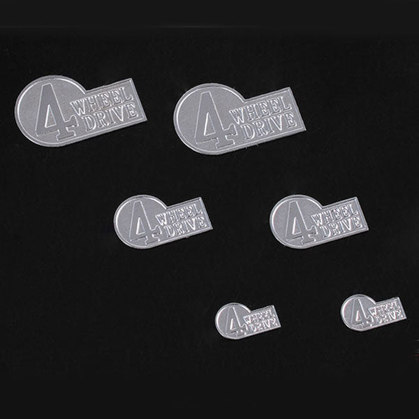 RC4WD 4 Wheel Drive Emblem Set