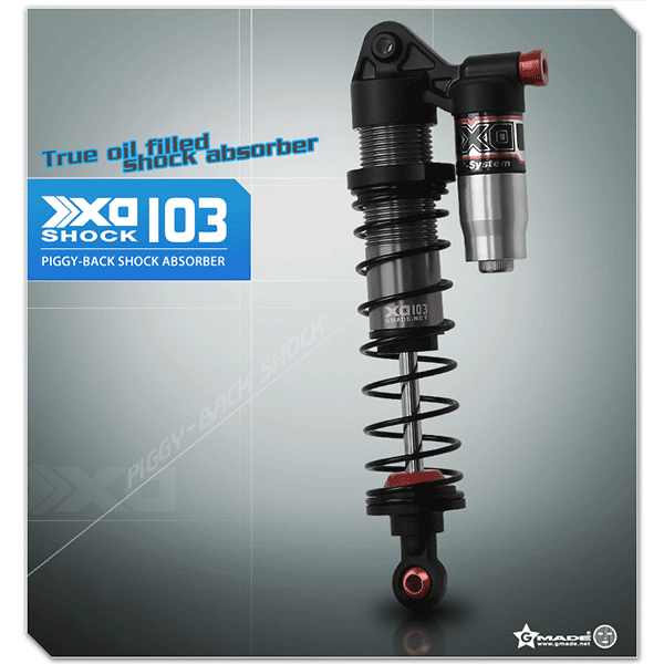 Gmade 103mm XD Piggyback Shock Set (2)