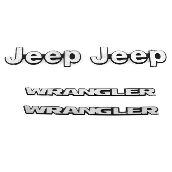 RC4WD CCHand Metal Logo for Tamiya CC01 Wrangler