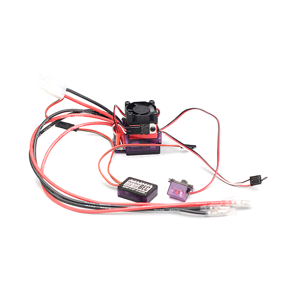 RC4WD Outcry Crawler Dual Motor ESC with Fan & BEC