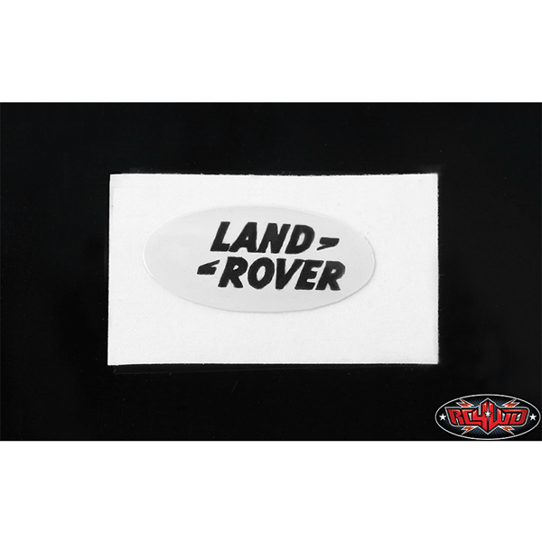 RC4WD Land Rover Emblem for Defender D90 Body (White)