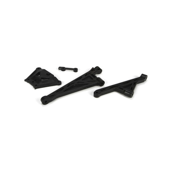 Losi Front & Rear Chassis Brace Set w/Spacer 5IVE-T