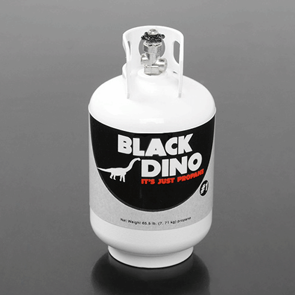 RC4WD Black Dino 1/10 Aluminum Propane Tank