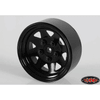 RC4WD 5 Lug Wagon 1.9 Steel Stamped Beadlock Wheels (Black)