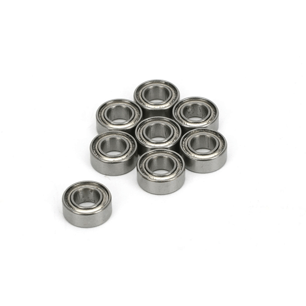 ECX RC Metal Shield Wheel Bearing Set (8) 5x10x4mm