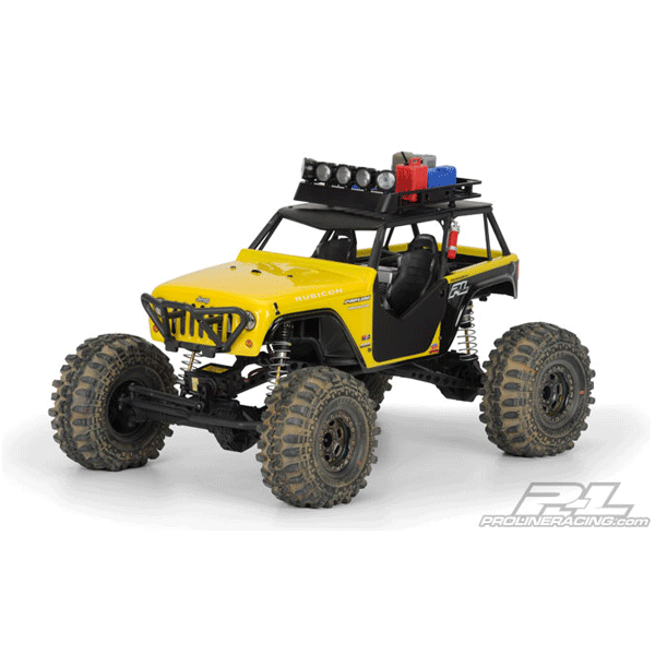 Pro-Line Jeep Rubicon 1/10 Crawler Body Clear For Axial Wraith