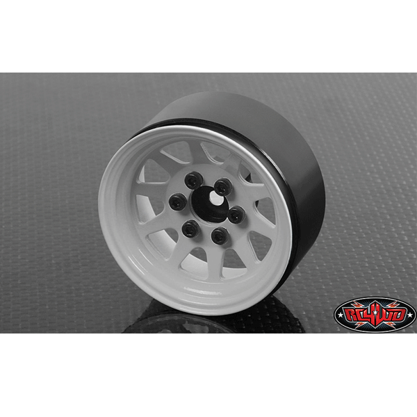 RC4WD OEM Stamped Steel 1.9 Beadlock Wheels (White)