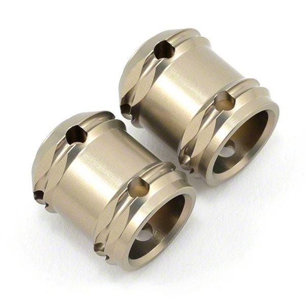 Losi Hard Anodized Aluminum Pinion Coupler Set (2) 5IVE-T MINI WRC