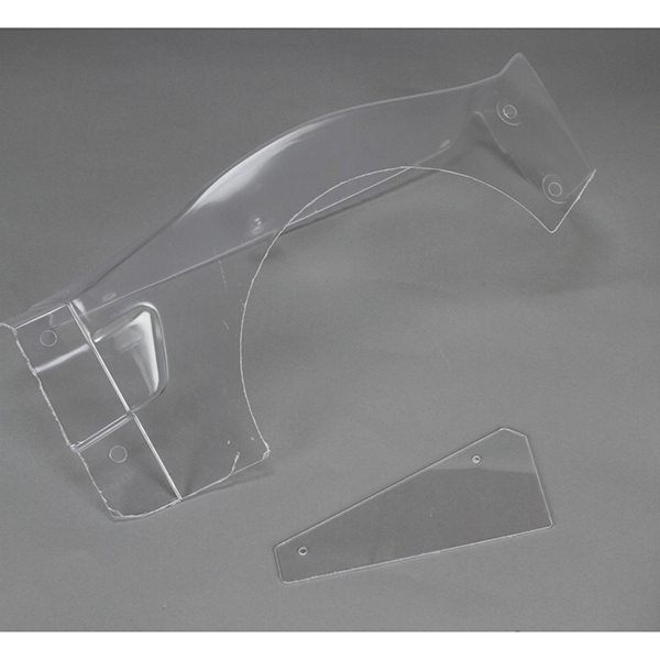 Losi Body Left Rear Fender & Number Plate Set 5IVE-T