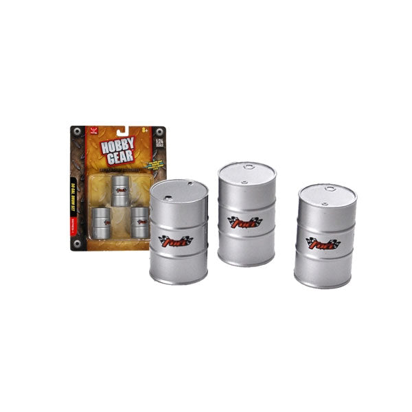 Hobby Gear 1/24 Scale 50 Gallon Drum Set