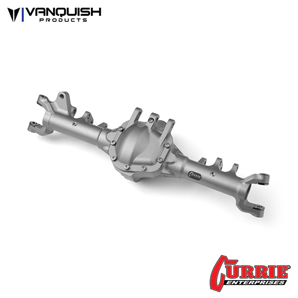 Vanquish Products Currie Rockjock SCX10 II Front Axle (Silver)