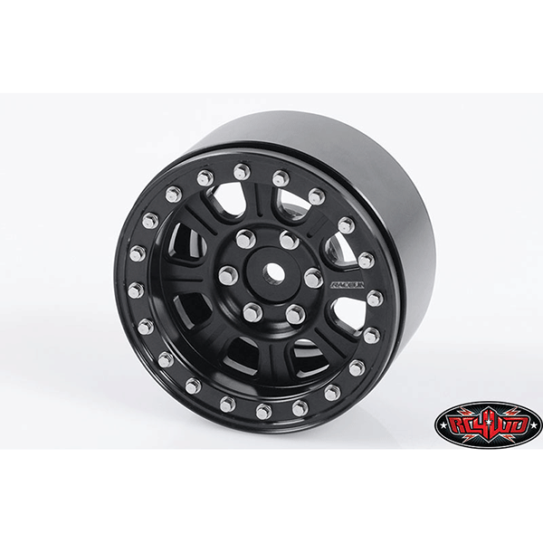 RC4WD Raceline Monster 1.9 Beadlock Wheels (Black)