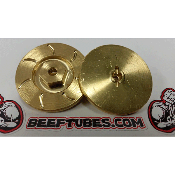 Beef Tubes Hex Style Beef Patties Brass