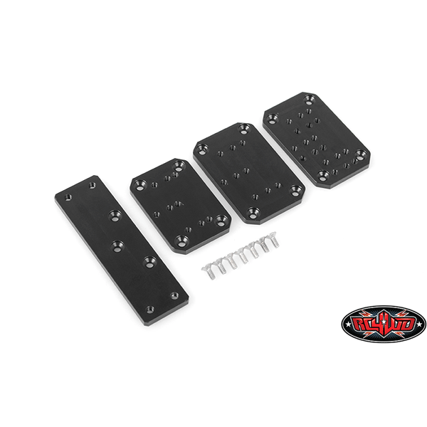 RC4WD Universal Warn Winch Mounting Plates