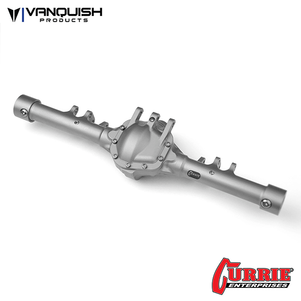 Vanquish Products Currie Rockjock SCX10 II Rear Axle (Silver)
