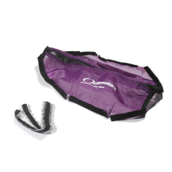 Outerwears Short Course Truck Shroud w/Zipper Taxxas Slash 2WD (Purple)