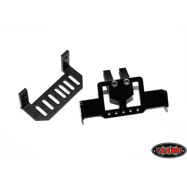 RC4WD T-Rex 60 Black Servo & Upper 4 Links Mounts