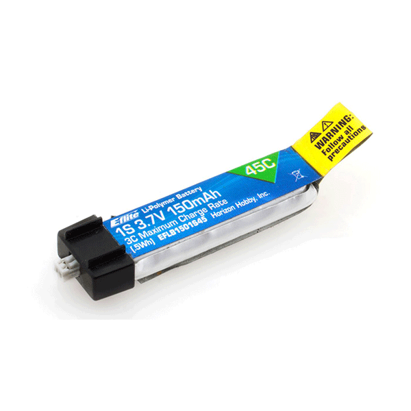 E-flite 1S LiPo Battery 45C (3.7V/150mAh)