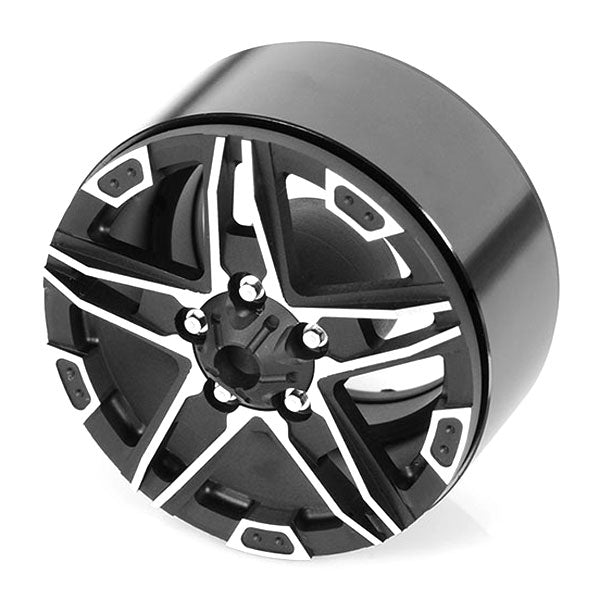 RC4WD Bombshell 1.9 Beadlock Wheels (Black)