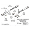 MIP Axial SCX10 Splined Center CVD Kit (12.3