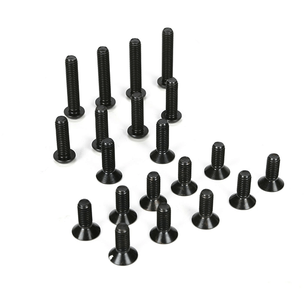 Losi 6mm Button & Flat Head Screw Assortment (20) 5IVE-T MINI WRC