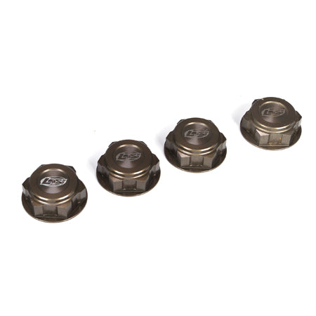 Losi 25mm Captured Wheel Nut Set (4) 5IVE-T MINI WRC