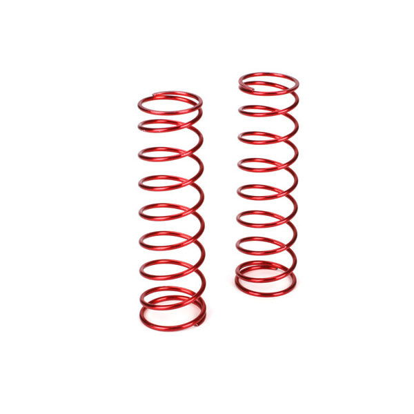 Losi Rear Shock Spring Set (Red - 9.3lb) (2) 5IVE-T