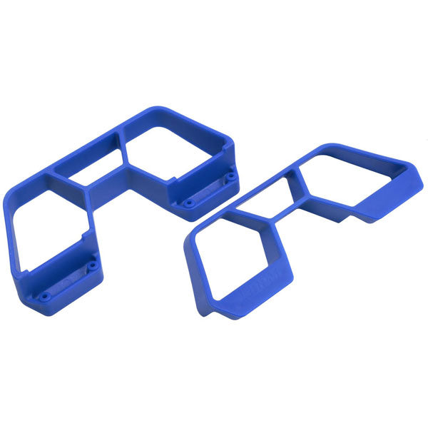 RPM Blue Nerf Bars for the Traxxas 1/10th scale Rally, LCG Slash 4x4