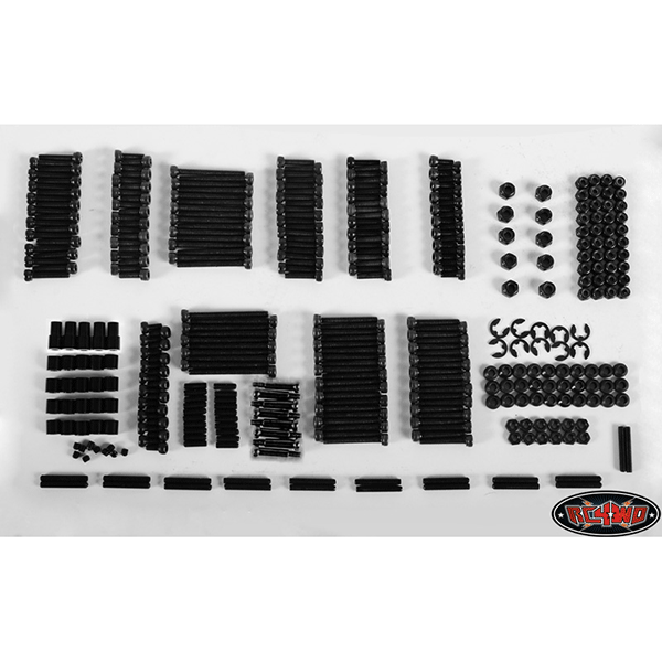 RC4WD Scaler & Crawler Screws & Support Bag (Black)