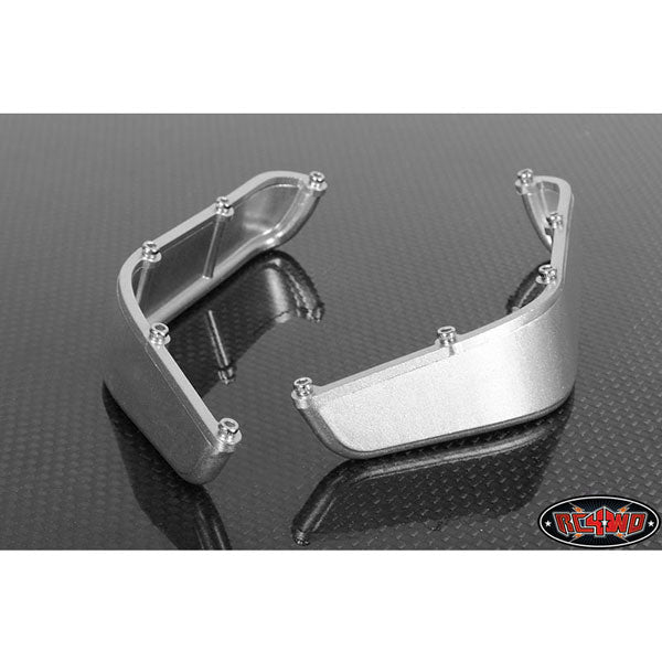 RC4WD Aluminum Tube Front Fender for Axial Jeep Rubicon (Silver)