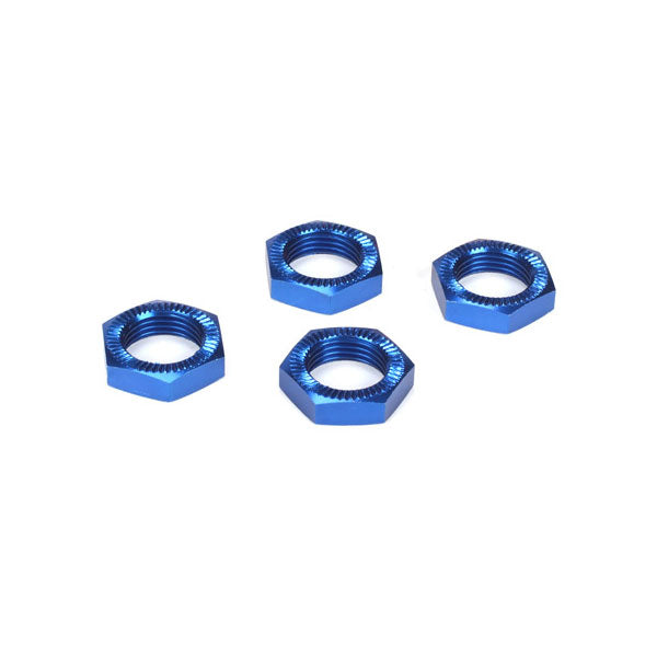 Losi 25mm Wheel Nut Set (Blue) (4) 5IVE-T MINI WRC