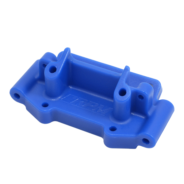 RPM Front Bulkhead for Traxxas 2wd 1:10 scale Vehicles Blue