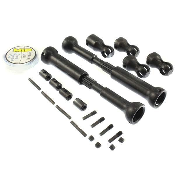 MIP Axial SCX10 Splined Center CVD Kit (12.3