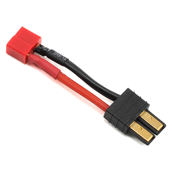 ProTek RC TRA Connector to T-Style Ultra Plug Adapter (Male TRA/Female Ultra)