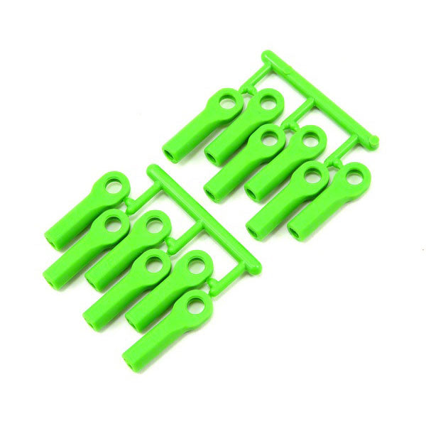 RPM Long Traxxas Turnbuckle Rod End Set (Green) (12)