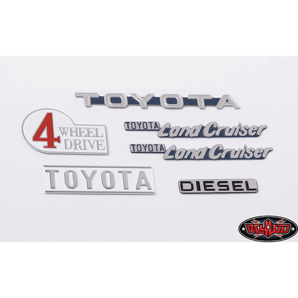 RC4WD Cruiser Body Emblem Set