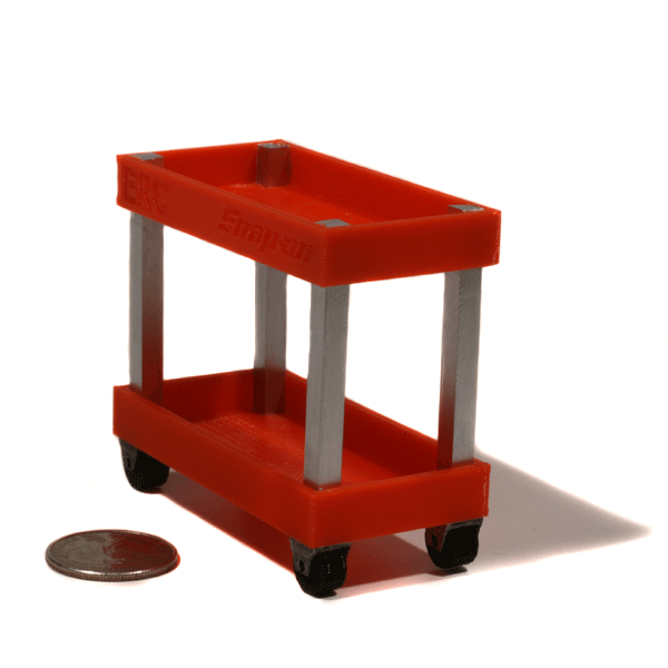 Exclusive RC 1/10 Scale Closed Tool Cart