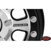 RC4WD Raceline Monster 1.7 Beadlock Wheels (Silver/Black)